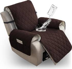 Hars003 Folifoss 100% Waterproof Recliner Cover - With 23 Inch Chocolate Hars003 Folifoss 100% Waterproof Recliner Cover - With 23 Inch Chocolate