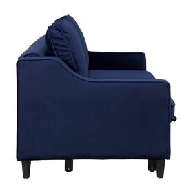 Fremont & Park 194840070481 Edelweiss Convertible Sleeper Sofa Bed Navy Queen Fremont & Park 194840070481 Edelweiss Convertible Sleeper Sofa Bed Navy Queen
