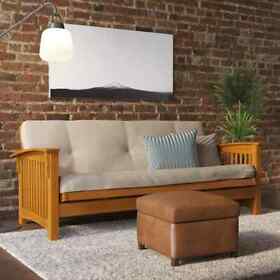 3142096 Full Size 6inch Futon Mattress For Sofa Bed Comfort Sleeper Couch Fire Resistant Ta