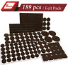 Fup189 Yelanon Pieces Self Adhesive Felt Pad Brown Furniture 692622258695