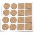 Fe-50705 Furn 045734919136 Cork Pad 16pc Asstm Pads Mintcraft Walls Bumper