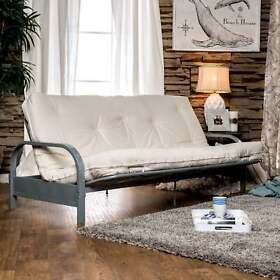 Furniture Of America Tiva Contemporary Fabric Tufted Futon White N A Furniture Of America Tiva Contemporary Fabric Tufted Futon White N A
