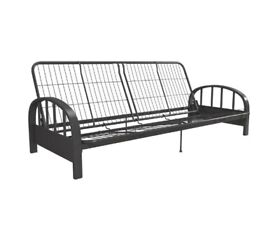 117310 Futon Frame Bed Full Sofa Size Metal Sleeper Couch Convertible Heavy Grey Duty 117310 Futon Frame Bed Full Sofa Size Metal Sleeper Couch Convertible Heavy Grey Duty