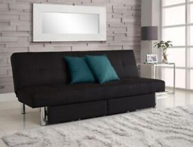 2037019 Futon Frame Mattress Included Sofa Beds Small Spaces Storage Couch Futons Bed