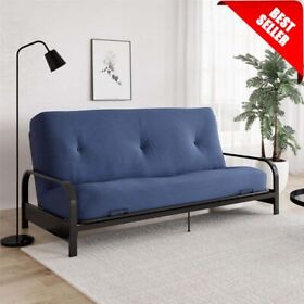 3107098 Futon Mattress 8inch Tufted Full Size Navy Blue Sleeper Bad Top Home Easy To Clean 3107098 Futon Mattress 8inch Tufted Full Size Navy Blue Sleeper Bad Top Home Easy To Clean