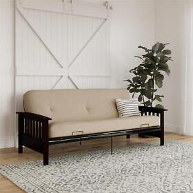 0111 Futon Mattress Full Size High Density With Wood Frame Sofa Bed Couch Comfortable 0111 Futon Mattress Full Size High Density With Wood Frame Sofa Bed Couch Comfortable