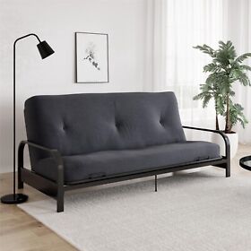 3813198 Futon Mattress Guest Spare Room Sofa Bed Full Size Couch Comfortable Blue New 3813198 Futon Mattress Guest Spare Room Sofa Bed Full Size Couch Comfortable Blue New