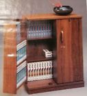 Gcn24-15 Gusdorf Locking Cd Videotape Media Storage Cabinet Wood Oak Lock Gcn24-15 Gusdorf Locking Cd Videotape Media Storage Cabinet Wood Oak Lock