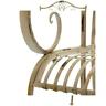 Gf-chair2-wht Oriental Furniture Rustic Garden Chair Distressed White