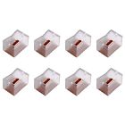 Gjzjd-01 Andux Rectangle Bottom Silicone Wood Floor Protectors Chair Leg Caps