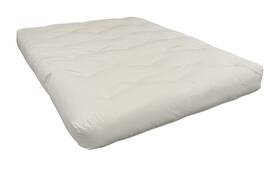 Gold Bond 060400-0110 4 Inch All Futon Mattress Natural Twin