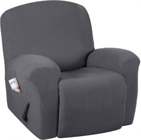 Part-hvcasofat1p-ty-greynew-n H.versailtex Super Stretch Recliner Cover Couch Covers Grey