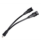 H01274a01 Aieve Inch Power Cable With Pin Splitter Lead 728458542551