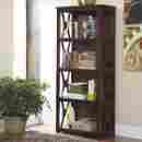 H619-17 Ashley Furniture Devrik Contemporary Book Case Curved Side Crossbars Living Room Wooden H619-17 Ashley Furniture Devrik Contemporary Book Case Curved Side Crossbars Living Room Wooden