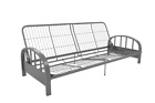 3273408 Heavy Duty Futon Frame Silver Low Seating Design Sofa Sleeper Extra Day Bed New 3273408 Heavy Duty Futon Frame Silver Low Seating Design Sofa Sleeper Extra Day Bed New