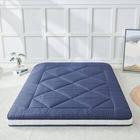 Heimorn B0blmqtt1t Japanese Foldable Portable Roll-up Camping Mattress Blue Twin