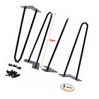 Hh16b Homeland Hardware Hairpin Legs Satin Black Leg Protectors 4923853164544 Hh16b Homeland Hardware Hairpin Legs Satin Black Leg Protectors 4923853164544