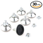 Hlftb-60 Hilitchi Pairs External Thread Furniture Glide Level Leveling Foot Hlftb-60 Hilitchi Pairs External Thread Furniture Glide Level Leveling Foot