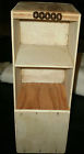 20-tall Holds Narrow-fits Niche Cd Rack Storage Holder Box Crate Wood 20-tall Holds Narrow-fits Niche Cd Rack Storage Holder Box Crate Wood