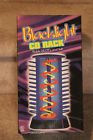 Holds Tall Light Rack Black 24 Cd 10.6 Nib "