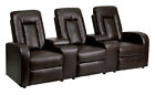 Bt-70259-3-brn-gg Home 3107210 Recliner Theater 3-seat Id Brown