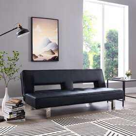 Home Imports Emporium 099312459118 Astrid Futon Sofa Bed Faux Leather Convertible Folding Home Imports Emporium 099312459118 Astrid Futon Sofa Bed Faux Leather Convertible Folding