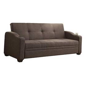 Homelegance 194840082644 Cline Futon Sofa Sleeper Grayish Brown Grey Homelegance 194840082644 Cline Futon Sofa Sleeper Grayish Brown Grey