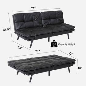 Houseof Haven Llc 769047494240 Futon Bed Modern Convertible Sleeper Sofa Daybed With Houseof Haven Llc 769047494240 Futon Bed Modern Convertible Sleeper Sofa Daybed With