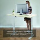 Hw58750 Electric Height Adjustable Standing Desk Frame Memory Control Black Gray Hw58750 Electric Height Adjustable Standing Desk Frame Memory Control Black Gray