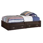 3175568 Id Sauder Beginnings Twin Bed Cinnamon Cherry Platform