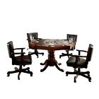 Idf-gm339t-5pc Furniture Of America Deaton Piece Gaming Table Set 889435473487 Idf-gm339t-5pc Furniture Of America Deaton Piece Gaming Table Set 889435473487