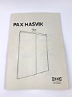 Ikea Oem Instructions Directions For Pax Hasvik Wardrobe Doors