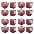 Jkus00164 Warmhut Chair Leg Caps Transparent Clear Silicone Table 657702866153