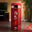 Jms73531 Red Telephone Booth Storage Cabinet Jms73531 Red Telephone Booth Storage Cabinet
