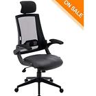 Kd2004qp02 High Back Ergonomic Mesh Office Chair With Leather Seat Armrests Kd2004qp02 High Back Ergonomic Mesh Office Chair With Leather Seat Armrests