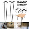 Kgg1659624 Meco Solid Hairpin Legs Black Steel Metal Table Chair Kgg1659624 Meco Solid Hairpin Legs Black Steel Metal Table Chair