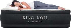 Kk16c2bk29316 King Koil Luxury Queen Air Mattress With Built-in High Speed Black Kk16c2bk29316 King Koil Luxury Queen Air Mattress With Built-in High Speed Black