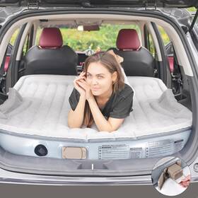 Kmzl002 Kmz Suv Air Mattress With Built-in Electric Pump - Thickened Full Gray Blue Kmzl002 Kmz Suv Air Mattress With Built-in Electric Pump - Thickened Full Gray Blue