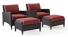 Ko70033br Crosley Furniture 2-pc Outdoor 710244203562