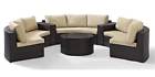 Ko70036br Crosley Furniture 6-pc Outdoor 710244203357