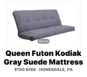 Kodiak Furniture 840239304865 New Sealed Queen-size Gray Mattress Only 75x54x8 Honesdale Pa Kodiak Furniture 840239304865 New Sealed Queen-size Gray Mattress Only 75x54x8 Honesdale Pa