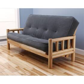 Kfldmthunlf5md3 Kodiak Lodge Frame-natural Finish-marmont Thunder Mattress Kfldmthunlf5md3 Kodiak Lodge Frame-natural Finish-marmont Thunder Mattress