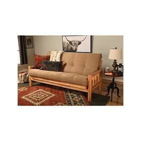 Kodiak Kfldspeatlf5md3 Lodge Frame-natural Finish-suede Peat Mattress