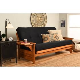 Kfphbbsblklf5md3 Kodiak Phoenix Frame-barbados Finish-suede Black Mattress