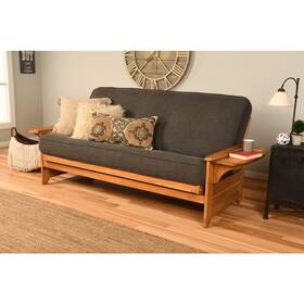 Kodiak Kfphbtlchalf5md3 Phoenix Frame-butternut Finish-linen Charcoal Mattress