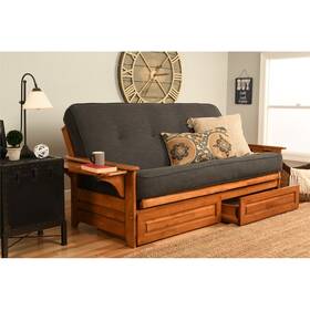 Kfphdbblchalf5md4 Kodiak Phoenix Frame-barbados Finish-linen Charcoal Mattress-storage Drawers Kfphdbblchalf5md4 Kodiak Phoenix Frame-barbados Finish-linen Charcoal Mattress-storage Drawers