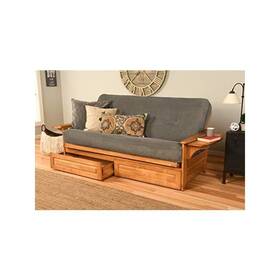 Kodiak Kfphdbtmthunlf5md4 Phoenix Frame-butternut Finish-marmont Thunder Mattress-storage Drawers