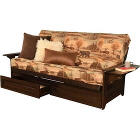 Kodiak Kfphdepcanlf5md4 Phoenix Frame-espresso Finish-canadian Mattress-storage Drawers