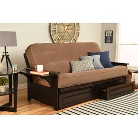 Kodiak Kfphdepmmochlf5md4 Phoenix Frame-espresso Finish-marmont Mocha Mattress-storage Drawers