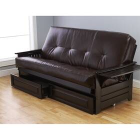 Kodiak Kfphdepotjlf5md4 Phoenix Frame-espresso Finish-oregon Trail Java Mattress-storage Drawers